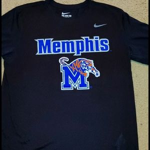 Nike size L Memphis tigers dry fit long sleeve